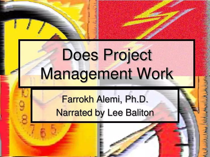 does project management work