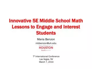 Innovative 5E Middle School Math Lessons to Engage and Interest Students