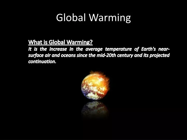 global warming