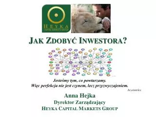 jak zdoby inwestora