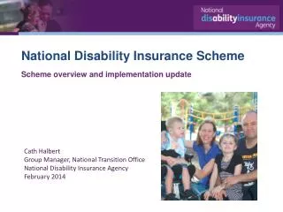 National Disability Insurance Scheme Scheme overview and implementation update