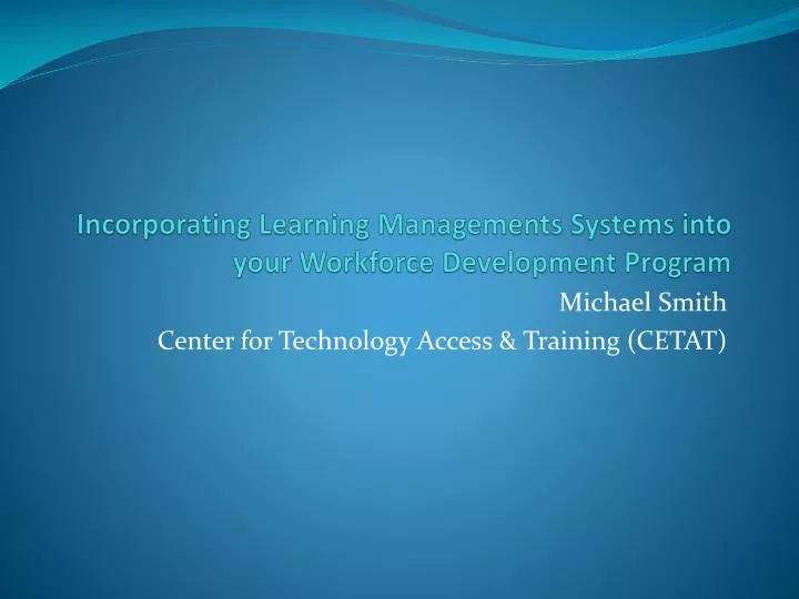 incorporating learning managements systems into your workforce development program