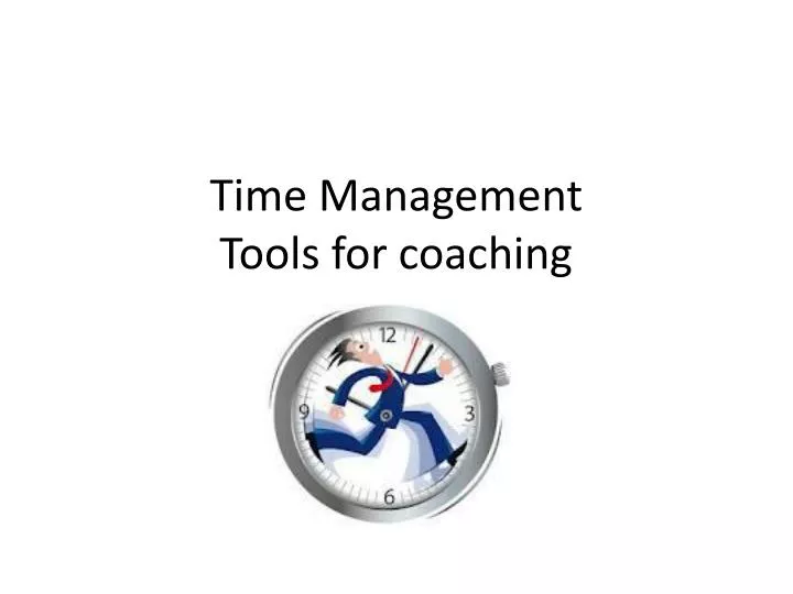 time management tools for coaching