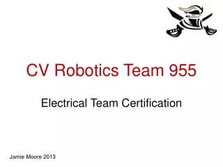 CV Robotics Team 955