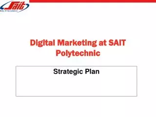 Digital Marketing at SAIT Polytechnic
