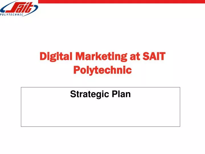 digital marketing at sait polytechnic
