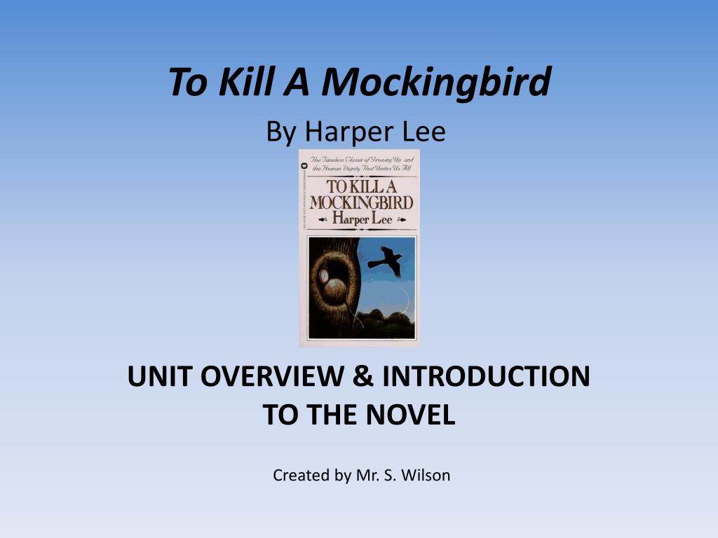 PPT - To Kill A Mockingbird PowerPoint Presentation, free download - ID ...