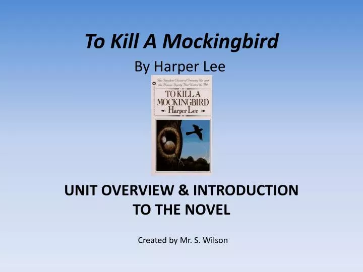 to kill a mockingbird