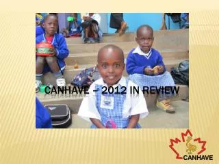 CANHAVE – 2012 in review