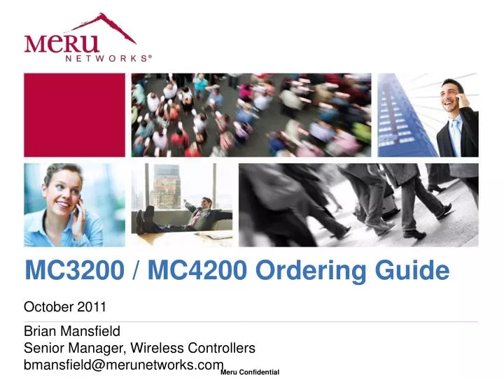 mc3200 mc4200 ordering guide