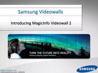 Samsung Videowalls