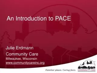 An Introduction to PACE