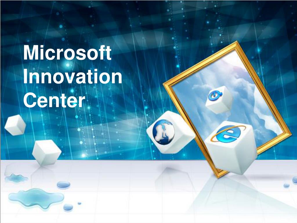 PPT - Microsoft Innovation Center PowerPoint Presentation, free