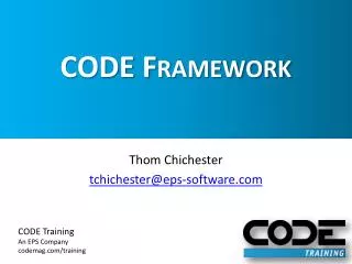CODE Framework