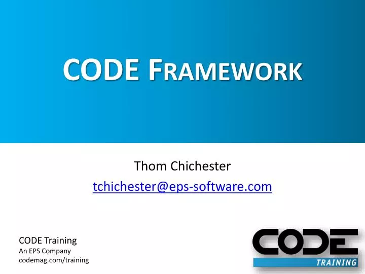 code framework