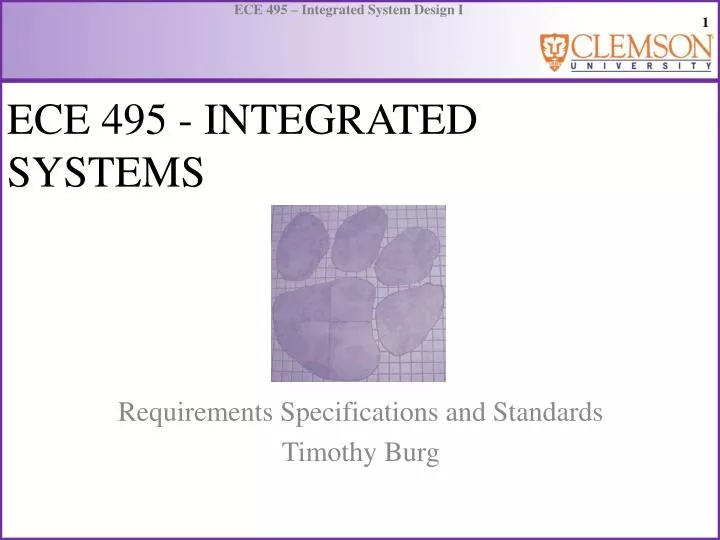 ece 495 integrated systems