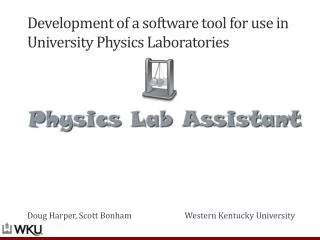 Development of a software tool for use in University Physics Laboratories