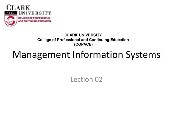 management information systems