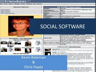 SOCIAL SOFTWARE