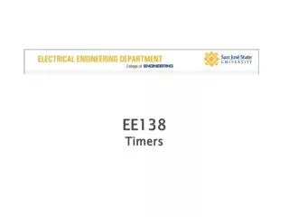 EE138 Timers