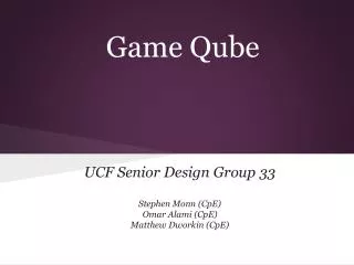 Game Qube