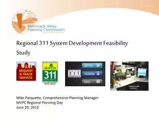 Regional 311 System Development Feasibility Study