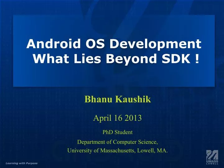 android os development what lies beyond sdk