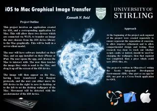 iOS to Mac Graphical Image Transfer