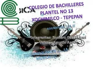 Colegio de Bachilleres Plantel No 13 Xochimilco - Tepepan