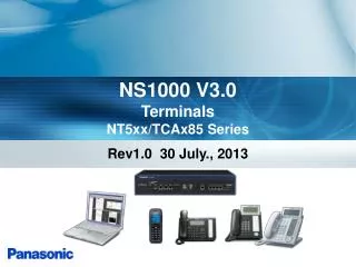NS1000 V3.0 Terminals NT5xx/TCAx85 Series