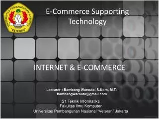 INTERNET &amp; E-COMMERCE