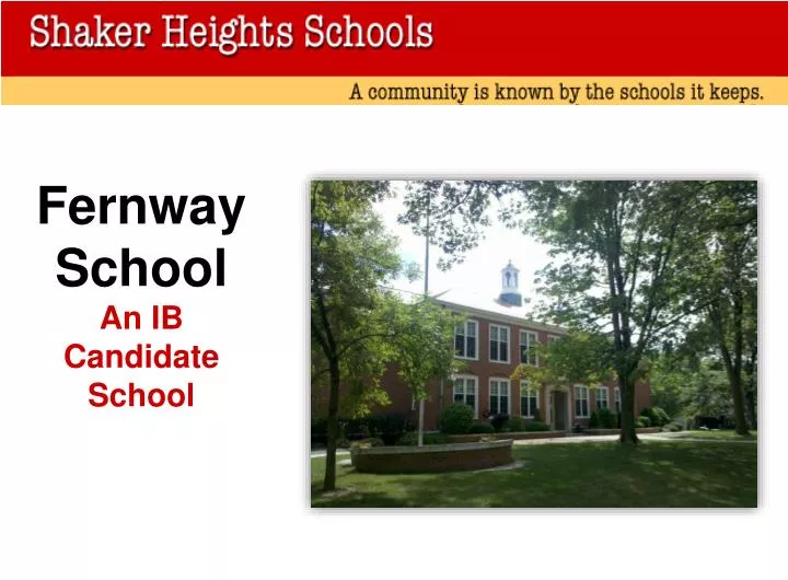fernway school an ib candidate school