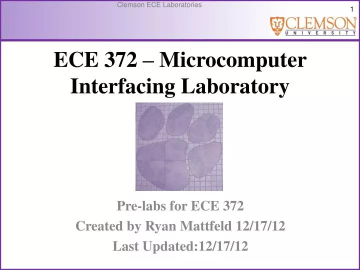 ece 372 microcomputer interfacing laboratory