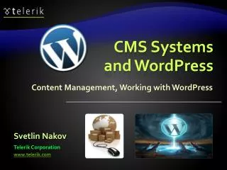 CMS Systems and WordPress