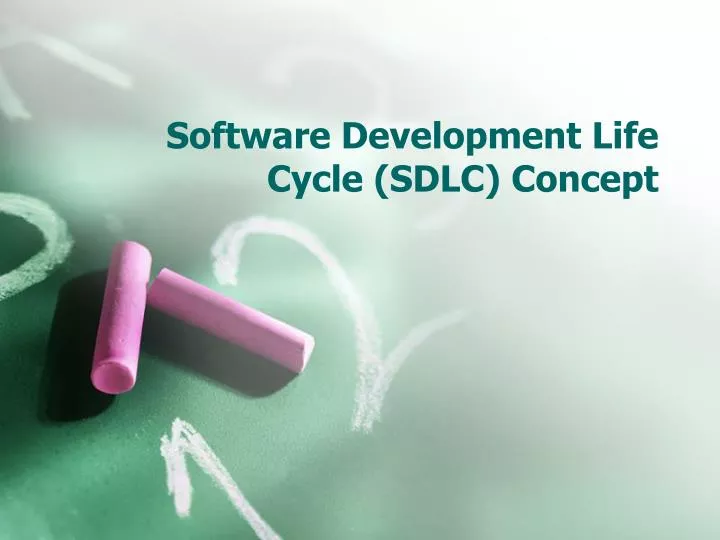 software development life cycle sdlc concept