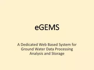 eGEMS