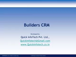 Builders CRM