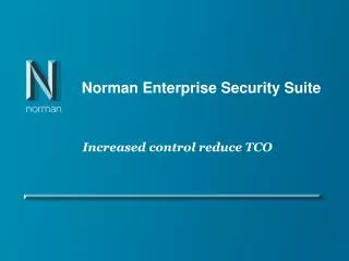 Norman Enterprise Security Suite