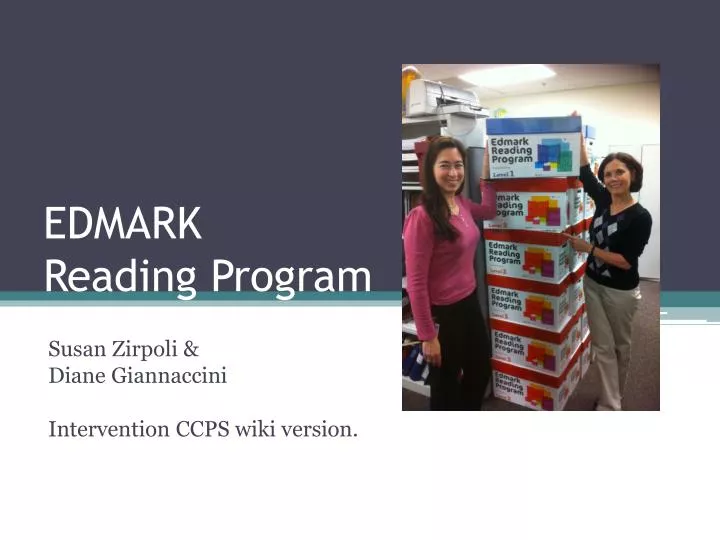 edmark reading program