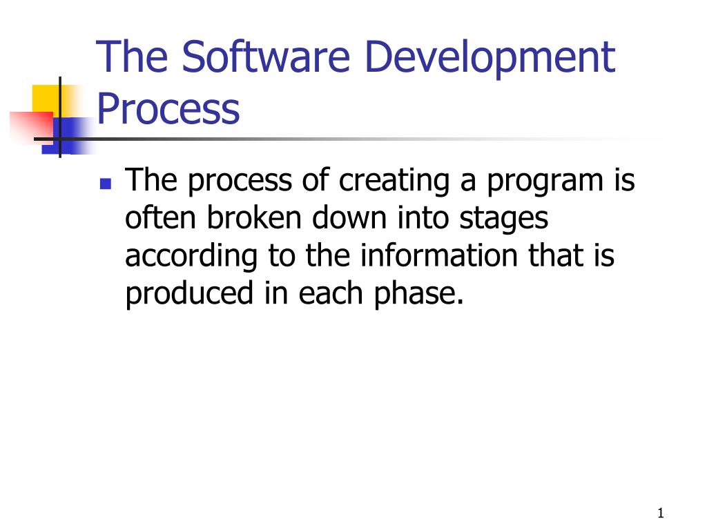 PPT - The Software Development Process PowerPoint Presentation, free ...