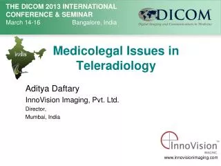 Medicolegal Issues in Teleradiology