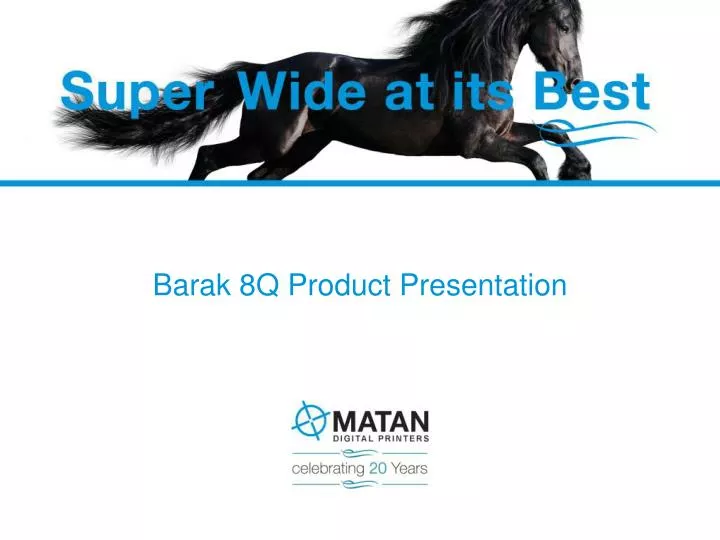 barak 8q product presentation