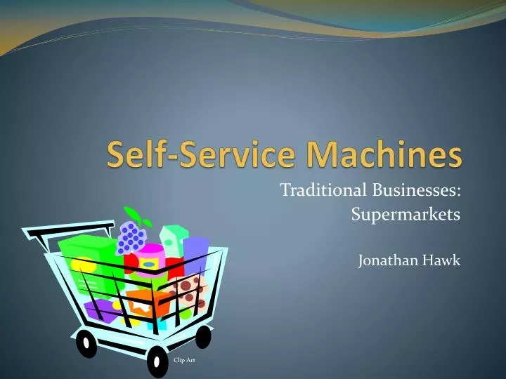 self service machines