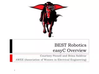 BEST Robotics easyC Overview