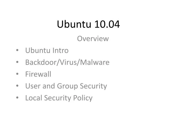 ubuntu 10 04
