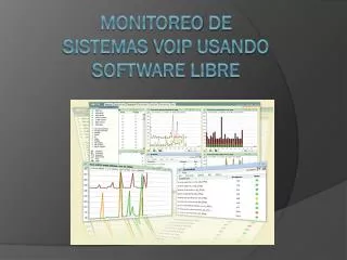 monitoreo de sistemas voip usando software libre