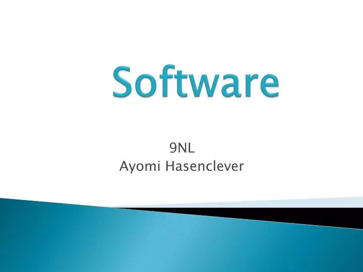 software