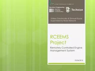 RCEEMS Project