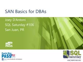 SAN Basics for DBAs