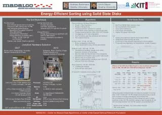 Energy-Efficient Sorting using Solid State Disks